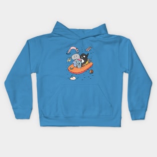 Human Watching Kids Hoodie